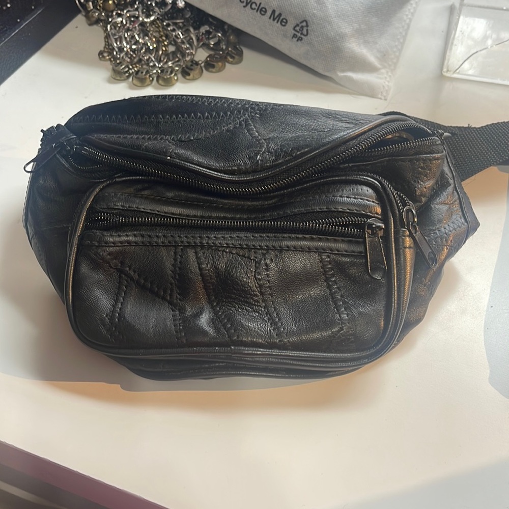 Vintage Patchwork Fanny Pack/Cross Body Bag